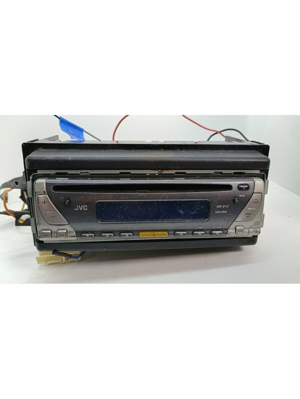 Radio, Car CD Receiver JVC KD-S12 CD-RW - For Parts/Repair
